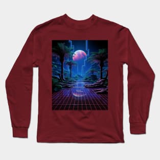 Synthetic moonlight #4 Long Sleeve T-Shirt